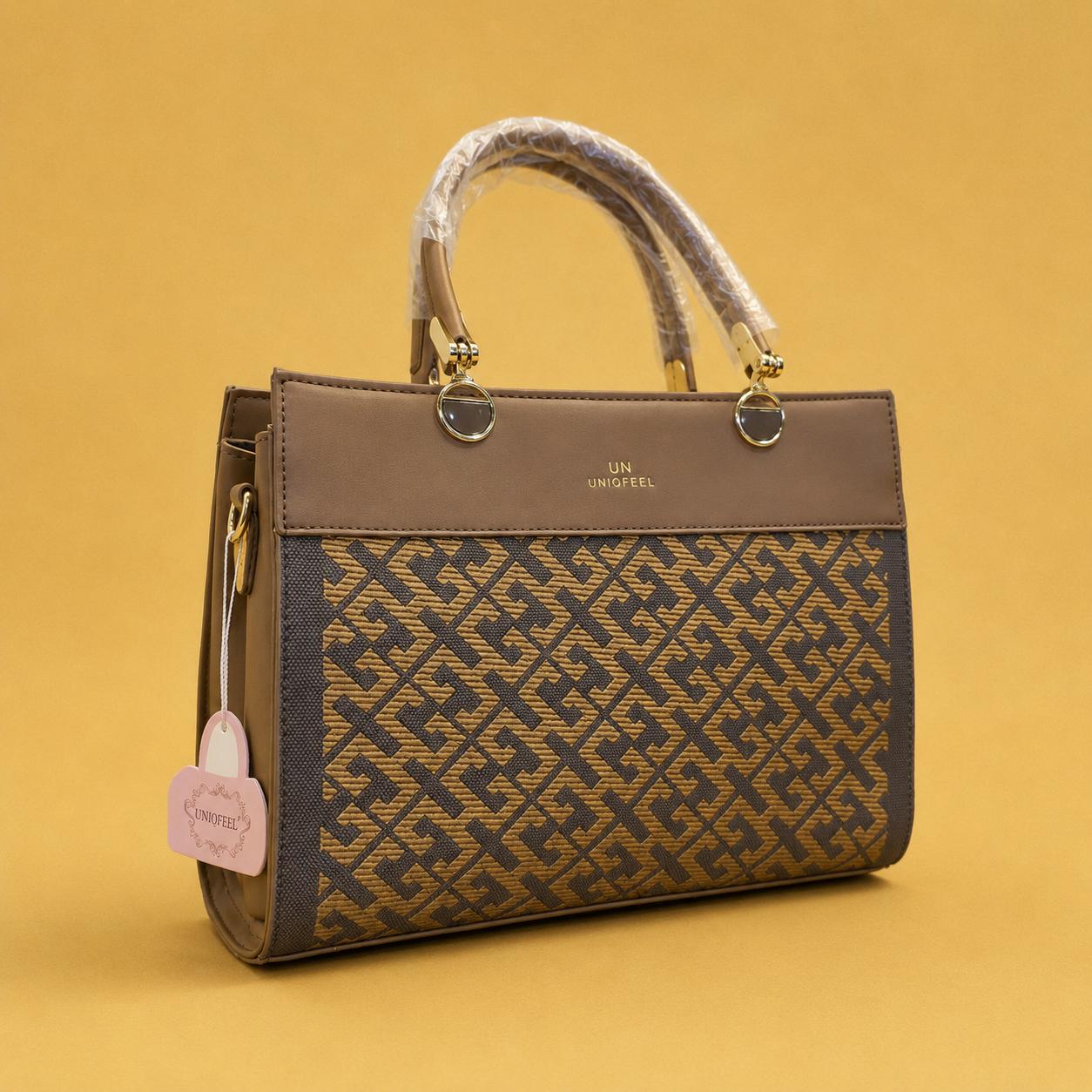 The Cipher Monogram Satchel